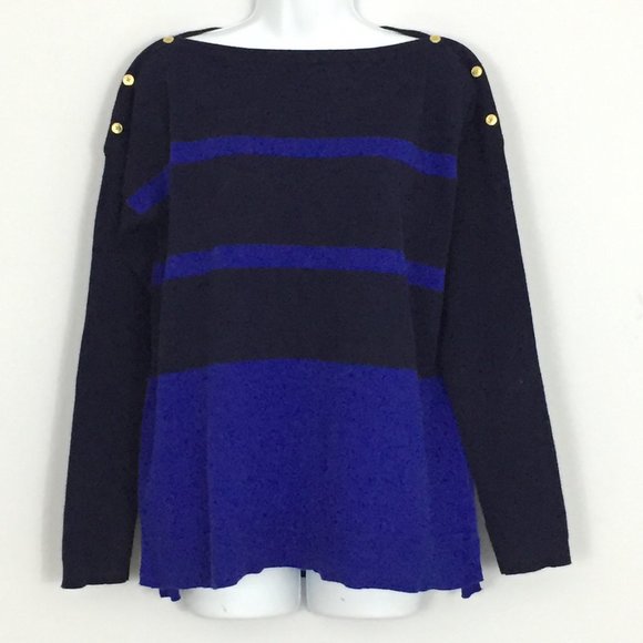 Ralph Lauren Tops - Lauren Ralph Lauren Womens XL Striped Pullover Top